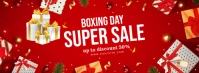 Boxing Day Facebook Cover Photo template