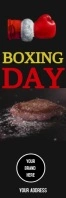 Boxing Day Banner 2' × 6' template