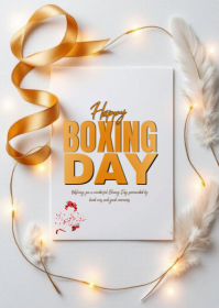 Boxing day A6 template