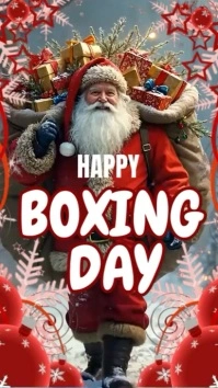 Boxing day Instagram-verhaal template