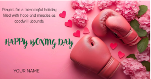 Boxing day Anuncio de Facebook template