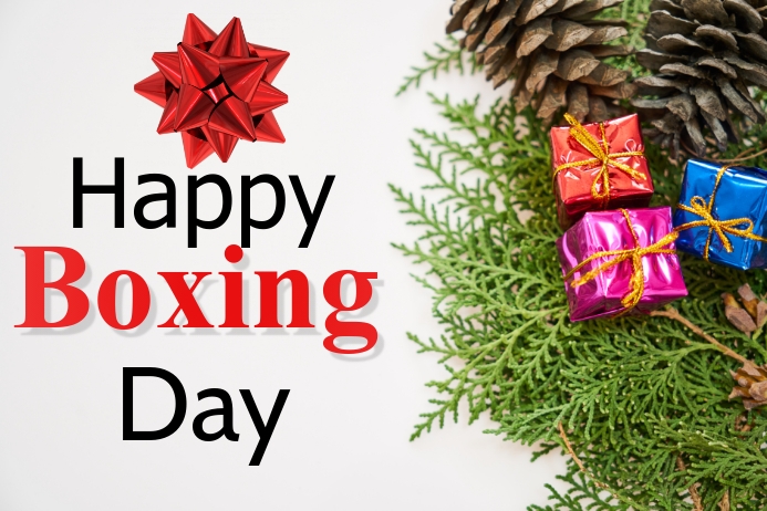 Boxing Day Template PosterMyWall