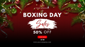 Boxing Day Presentation (16:9) template