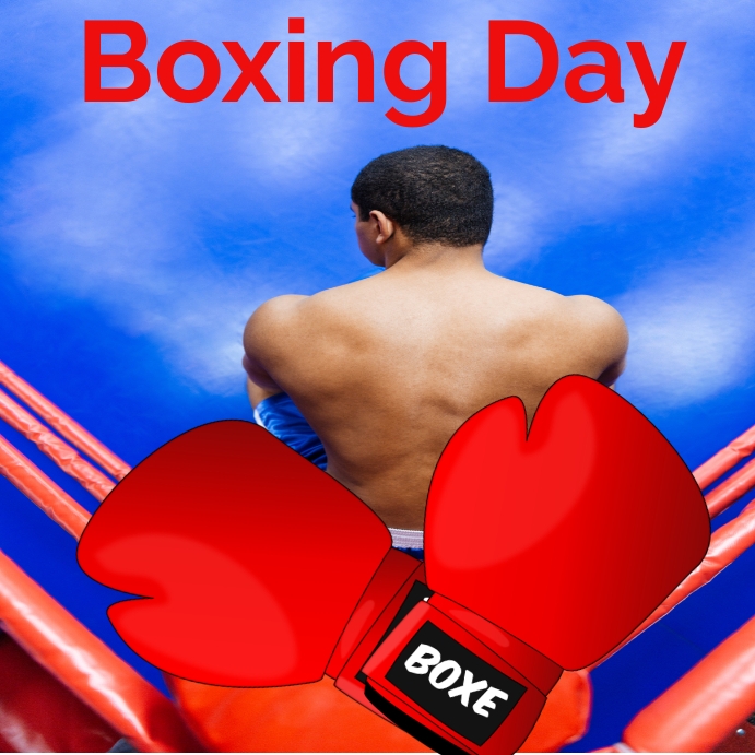 Boxing Day Instagram Post template