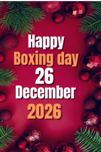 Boxing day flyer design Pinterest Graphic template