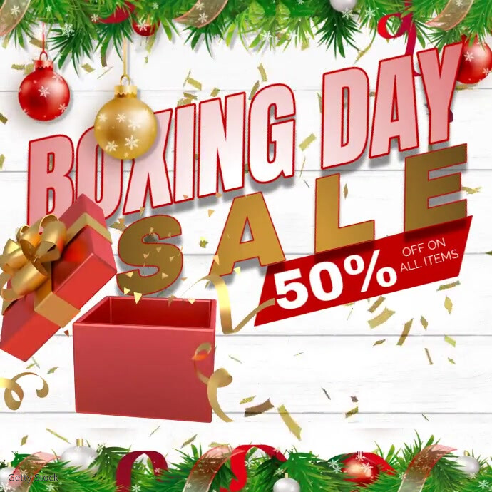 boxing day offer Template | PosterMyWall