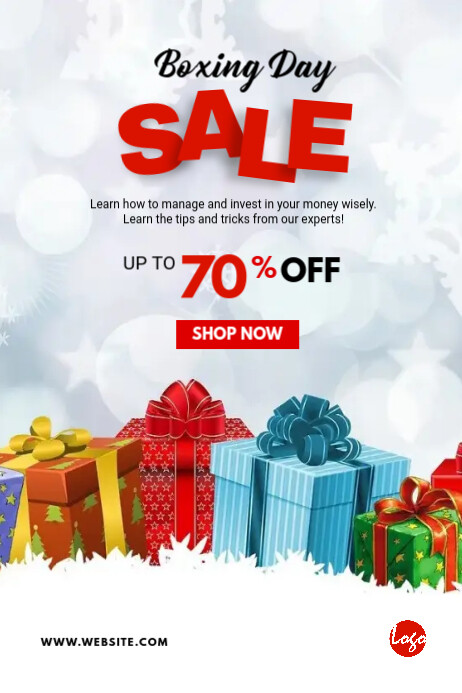 Boxing day Offer Flyer Template | PosterMyWall