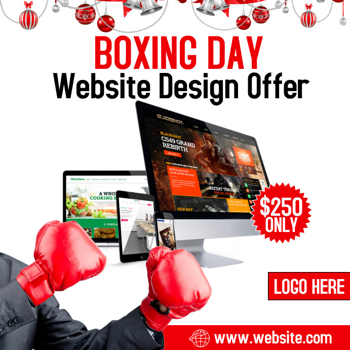 Boxing Day Promo Flyer Template | PosterMyWall