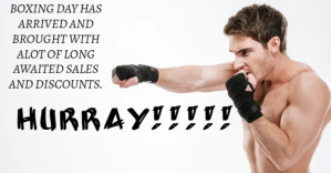 BOXING DAY QUOTE TEMPLATE Facebook Ad