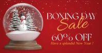 boxing day sale advertisement template