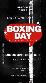 Boxing Day Sale Instagram Reel template