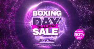 Boxing Day Sale Facebook Shared Image template
