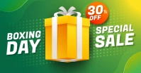 boxing day sale delt Facebook-billede template