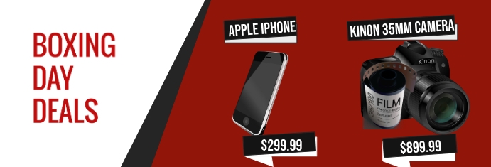 Shablon Boxing Day Sale Postermywall