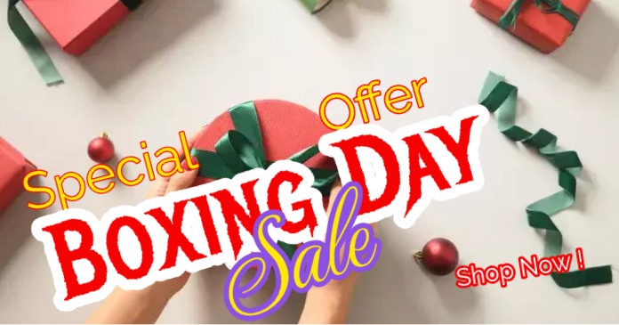 Boxing Day sale offer Template | PosterMyWall