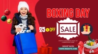 Boxing Day Sale Twitter Post template