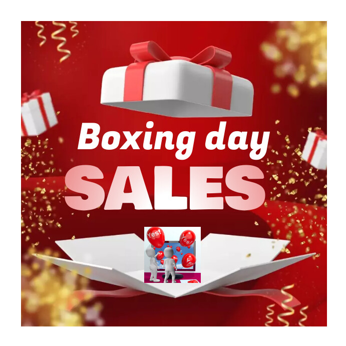 Boxing day sales Template PosterMyWall