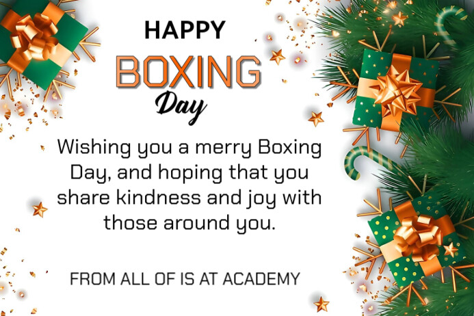 Copy of Boxing day wishes | PosterMyWall