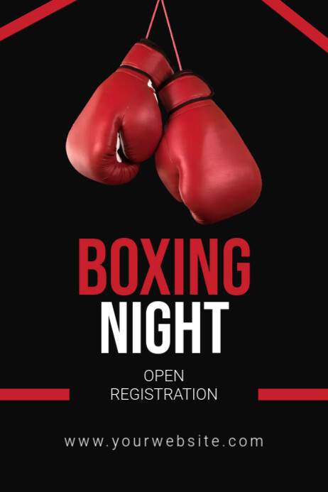 boxing Template | PosterMyWall