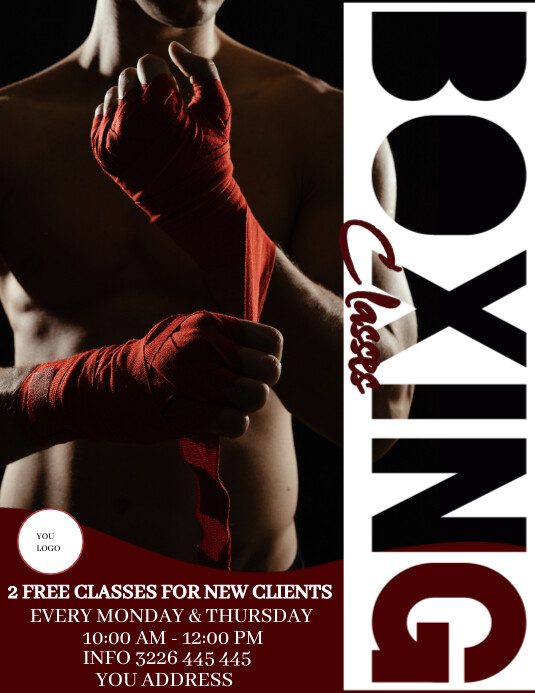 Copy of BOXING | PosterMyWall