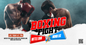 Boxing Facebook Share Image Isithombe Esabiwe ku-Facebook template