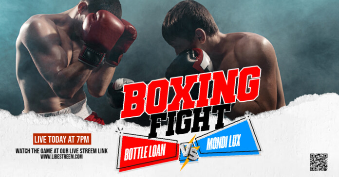 Boxing Facebook Share Image template