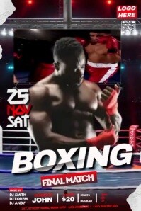 boxing championship Template | PosterMyWall