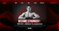 Boxing Fitness Ads Image partagée Facebook template