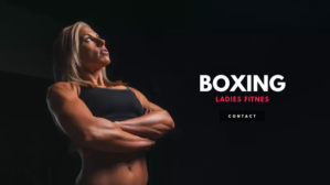 Boxing - Fitness Workout/Crossfit Facebook-covervideo (16:9) template