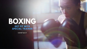Boxing - Fitness Workout/Crossfit Video Facebook-covervideo (16:9) template