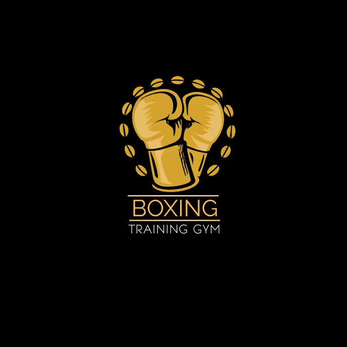 Boxing gym logo template Ilogo