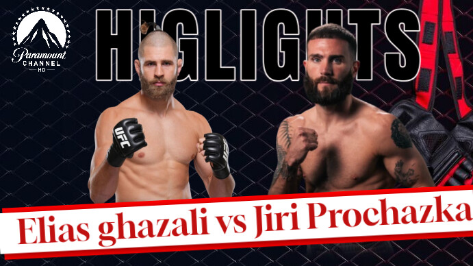Copy of boxing highlight | PosterMyWall