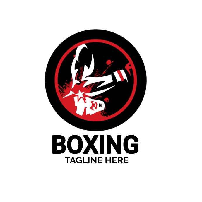 BOXING LOGO โลโก้ template
