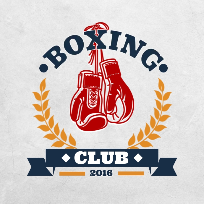 Boxing Logo Design Illustration Of Five Winner Concept For Boxing Logo