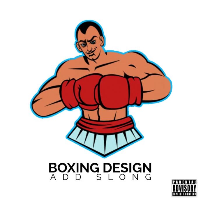 BOXING LOGO โลโก้ template
