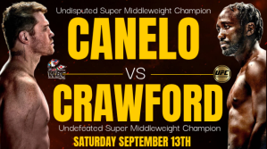 boxing match Digital Display (16:9) template