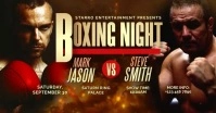 Boxing Night Facebook Shared Image template