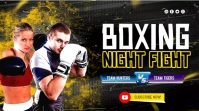 BOXING NIGHT FIGHT YouTube Duimnael template