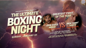 Boxing Night Twitter Post template