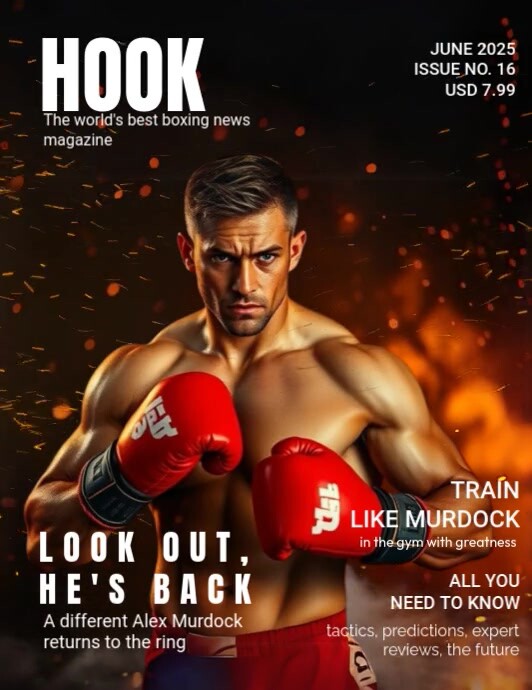Boxing Profile Template | PosterMyWall