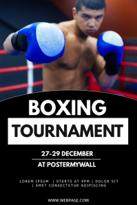 Boxing Contest Template | PosterMyWall