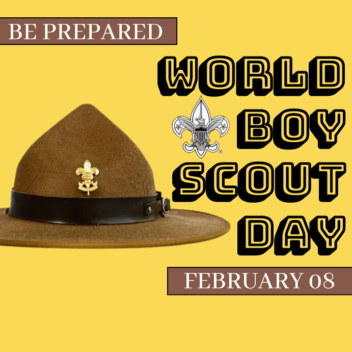 Flyer Boy Boy Scouts flyer Template | PosterMyWall