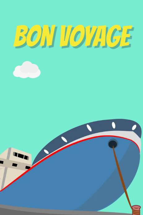 Boy Voyage A Shipping Poster For Use Template Postermywall