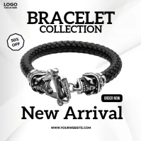 Bracelet collection poster Square (1:1) template