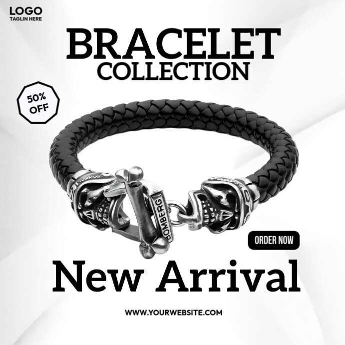 Bracelet collection poster Template | PosterMyWall