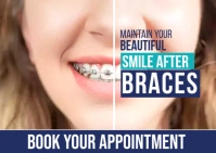 Braces Ads Открытка template