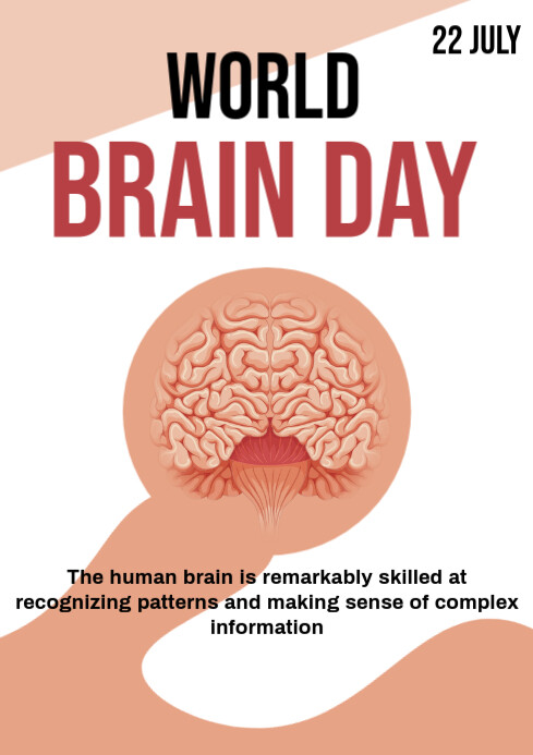 Brain Day A4 template