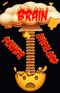 Brain Power Overload Template Postermywall Brain Power Overload Template Postermywall