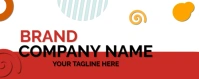 Brand Company Logo Design 2024 Twitch-Banner template