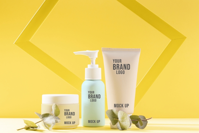 Copy of Brand Cosmetic Mockup | PosterMyWall